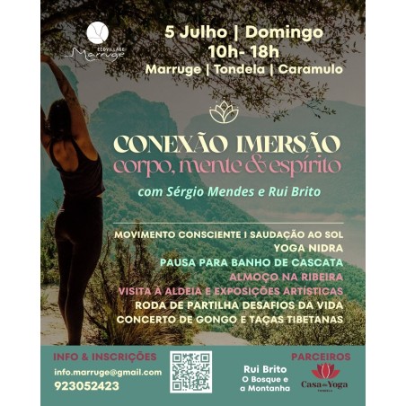 DIA DE YOGA + CONCERTO GONGO E TAÇAS TIBETANAS (COM ALMOÇO)