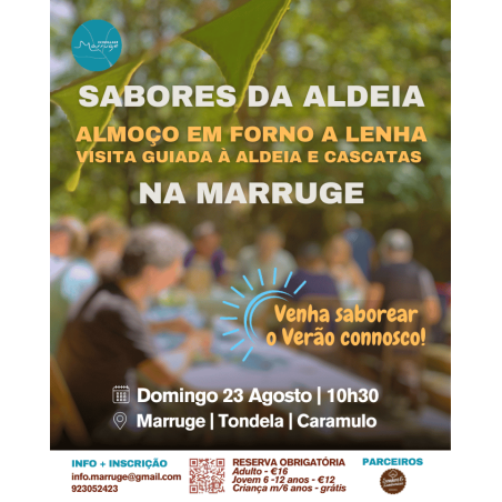 Sabores da Aldeia - Alnoço tradicional e visita